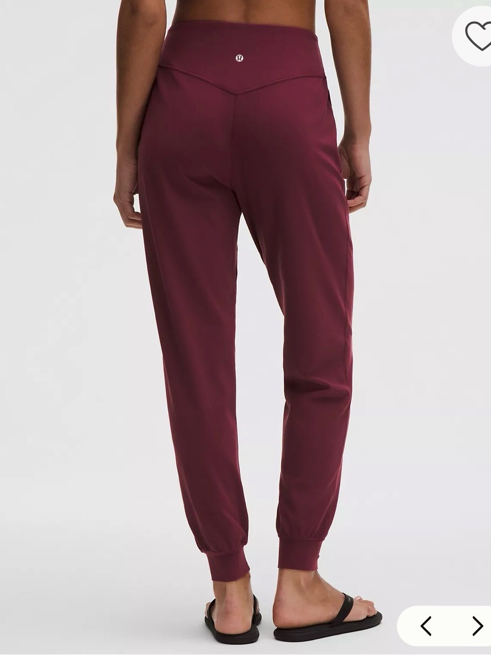 lululemon athletica Women's Align Jogger in Burgundy